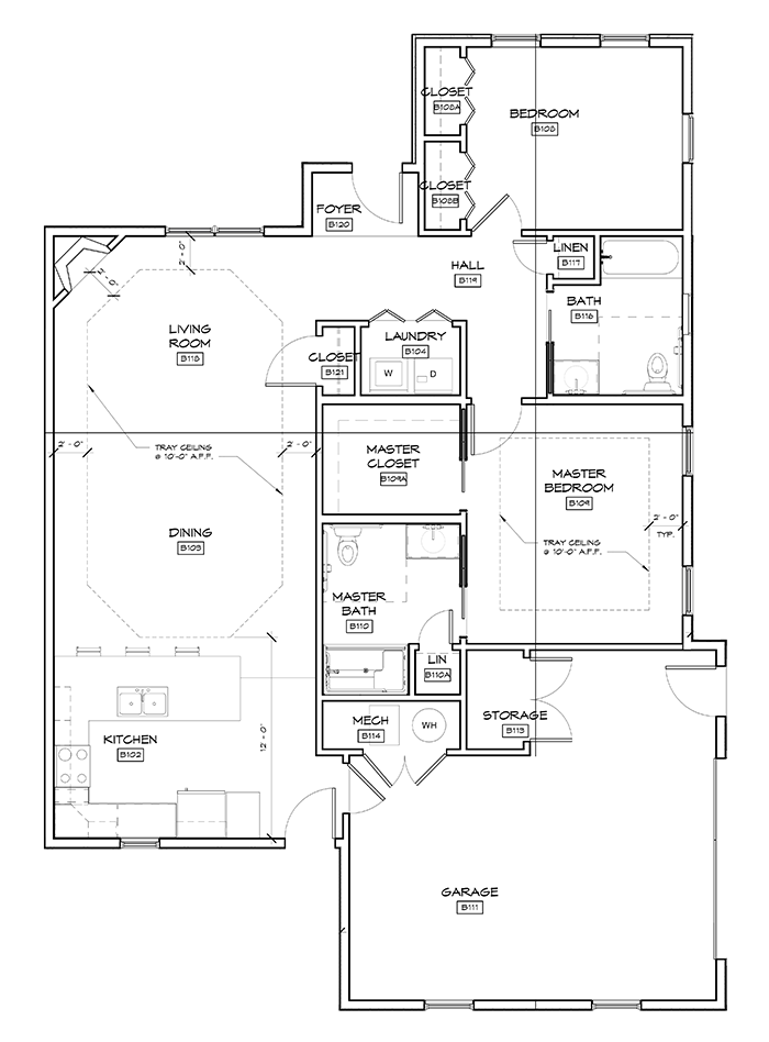 Briarwood Cottages Floor Plans